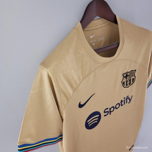 22/23 Barcelona Away Soccer Jersey - Image 9