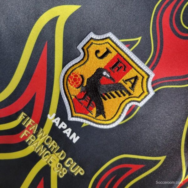 Retro 1998 Japan Goalkeeper Red Flame Jersey - Image 2