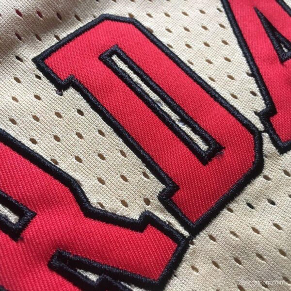 Men's Michael Jordan White Retro Classic Team Jersey - Image 9