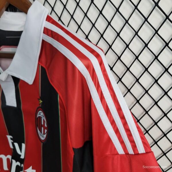 Retro 12-13 AC Milan Home Soccer Jersey - Image 2