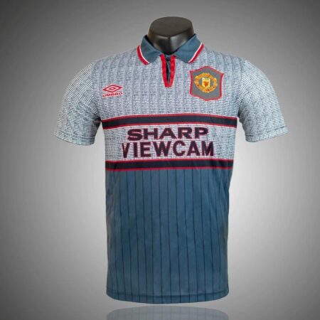 Retro 95/96 Manchester United Third Soccer Jersey