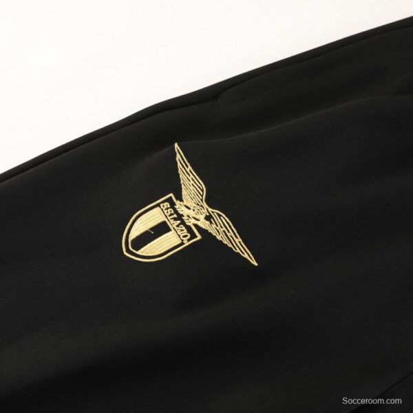 23/24 Lazio Black Full Zipper Jacket+Pants - Image 4