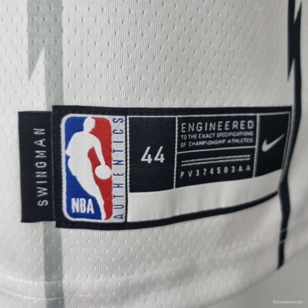 Toronto Raptors VANVLEET#23 White NBA Jersey - Image 9