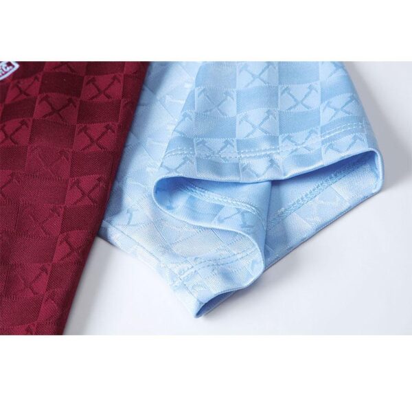 Retro 89/90 West Ham United Home Jersey - Image 3