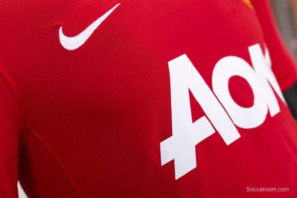 RETRO 11/12Manchester United Home Soccer Jersey - Image 13
