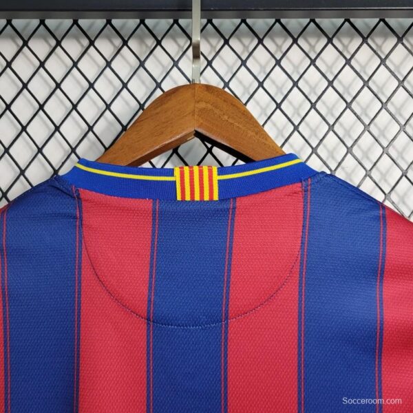 Retro 09-10 Barcelona Home Soccer Jersey - Image 8