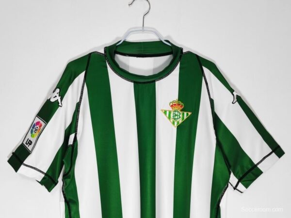 Retro 2003/04 Real Betis Home Soccer Jersey - Image 10