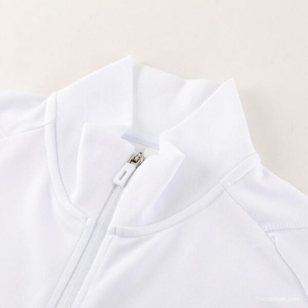 2023 Italy 125th Anniversary White Full Zipper Hooide Jacket+Pants - Image 8