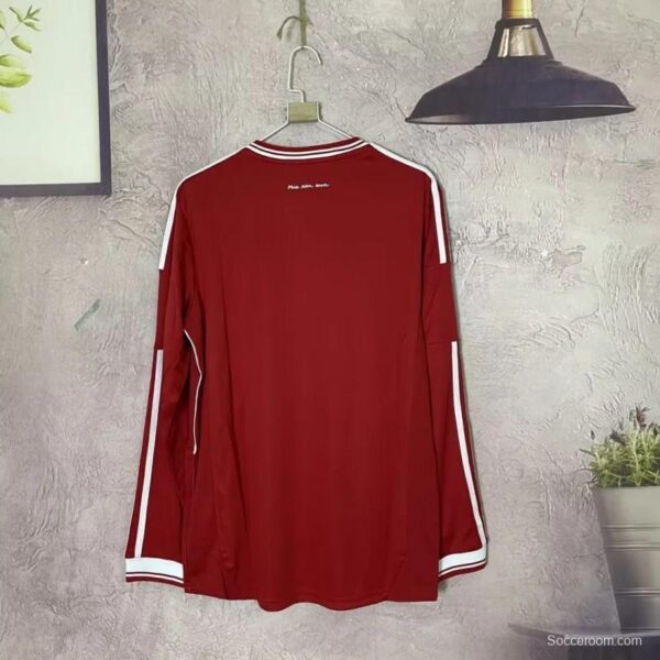 Retro 13 14 Bayern Munich Home Champion Long Sleeve Jersey - Image 3