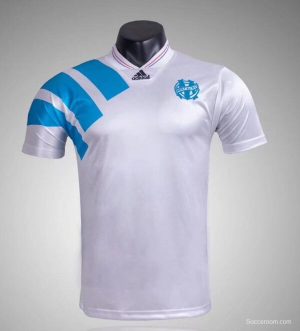 RETRO 92/93 Marseille Home Soccer Jersey - Image 10