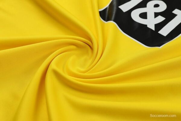 23/24 Borussia Dortmund Yellow Half Zipper Jacket+ Pants - Image 2