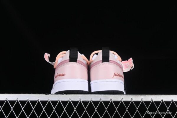 Nike Court Borough Low 2 GS Pink Rose Low-Top Sneakers - Image 4