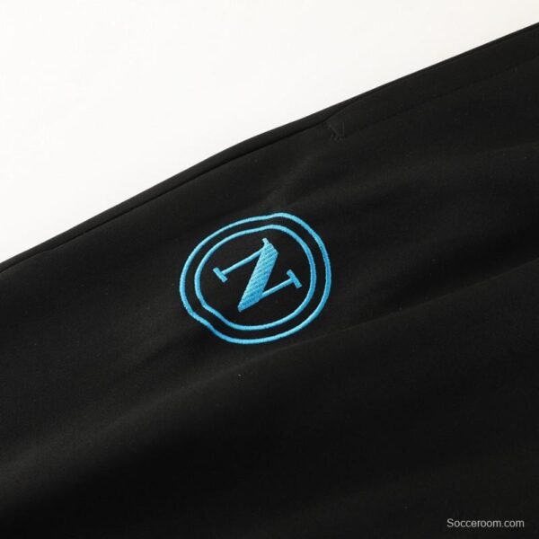 23/24 Napoli Black Full Zipper Jacket+Pants - Image 3