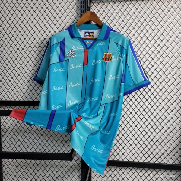 Retro 1995-97 Barcelona Away Jersey - Image 3