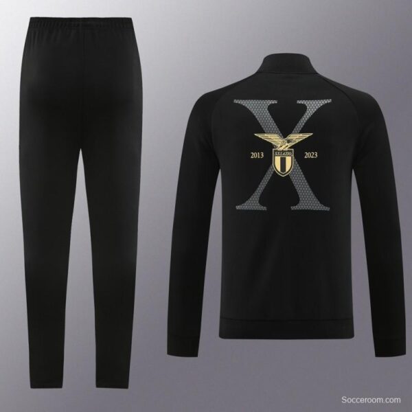 23/24 Lazio Black Full Zipper Jacket+Pants - Image 19