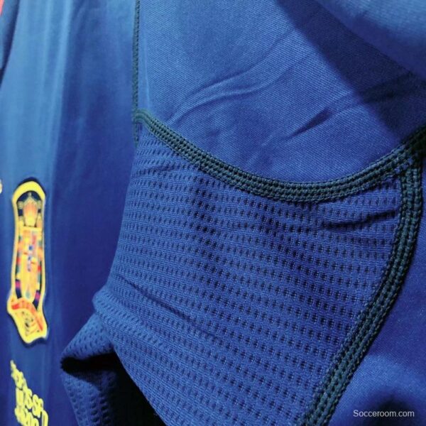 Retro 2010 Spain Away Soccer Jersey - Image 4