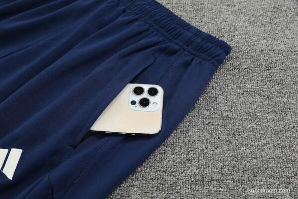 2023 Italy Navy Half Zipper Jacket +Pants - Image 11