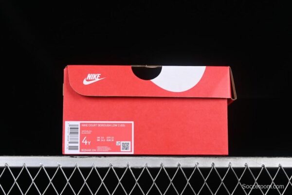 Nike Court Borough Low 2 GS Pink Rose Low-Top Sneakers - Image 5