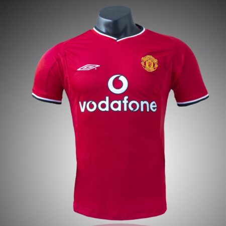RETRO 00/02 Manchester United Home Soccer Jersey