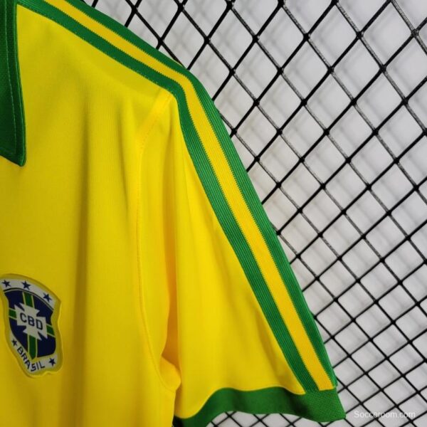 Retro 1997 Brazil Home Jersey - Image 7