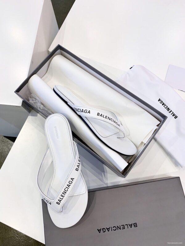 3 Color Men/Women Balenciaga Slipper White/Black/Silver - Image 13