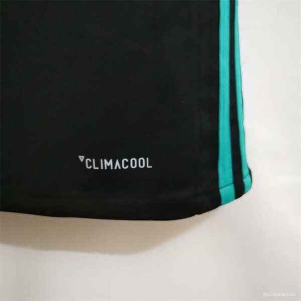 Retro 17/18 Real Madrid Away Soccer Jersey With Full Patch - Image 6