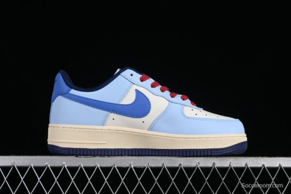 Nike Air Force 1'07 Low "Joker Red" Clown Red Custom Casual Sneakers - Image 2