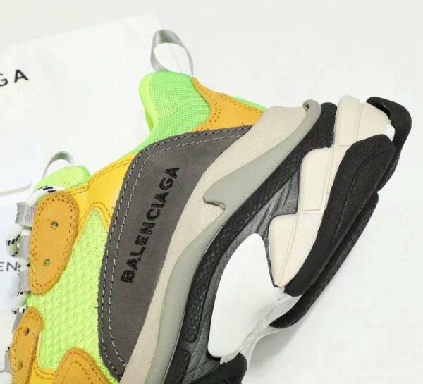 Men/Women Balenciaga Triple-S Sneaker Multi-Color Brown/Green Item 6380340 - Image 3