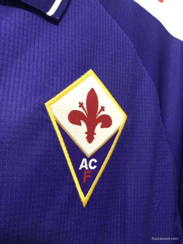 Retro 98/99 Fiorentina Home Soccer Jersey - Image 6
