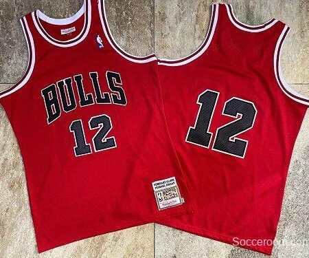 Men's Michael Jordan Red Retro Classic Team Jersey