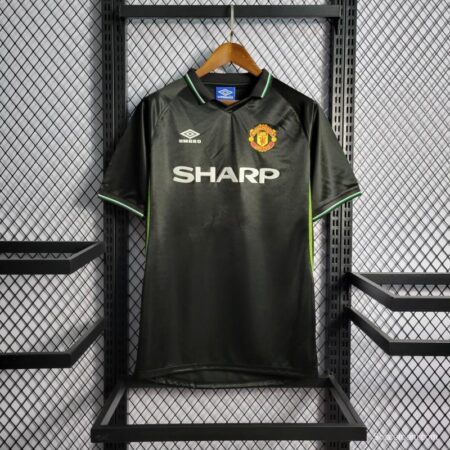 Retro 98/99 Manchester United Black Third Jersey