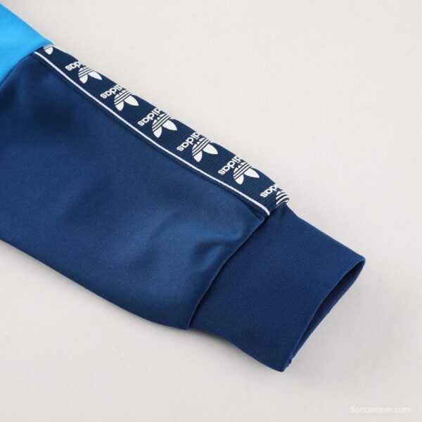23/24 Adidas Original Navy/Blue Full Zipper +Pants - Image 10