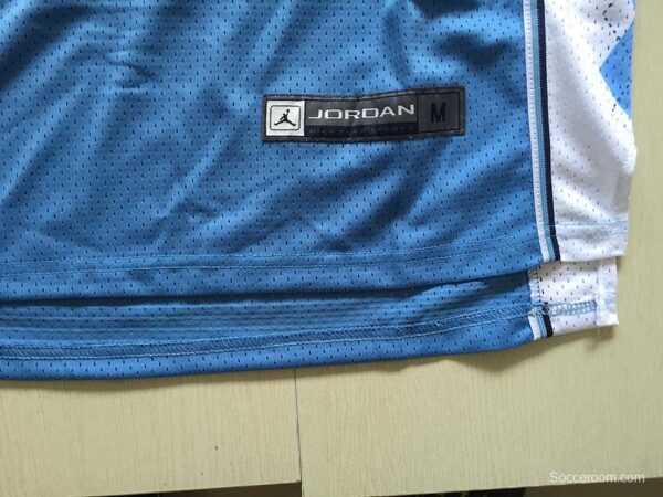 Michael Jordan 23 North Carolina College Basketball Jersey With AJ Logo - Image 4