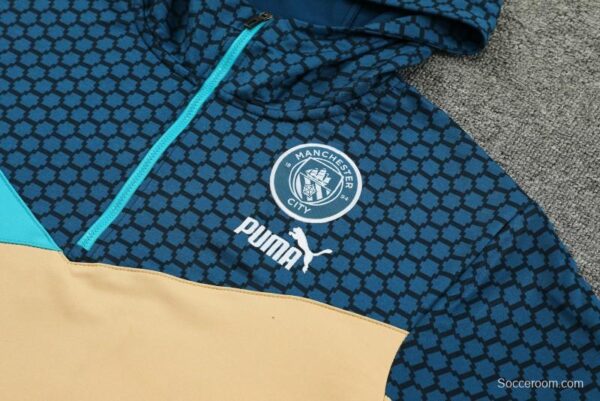 23/24 Puma Mixed Color Half Zipper Jacket+Pants - Image 4