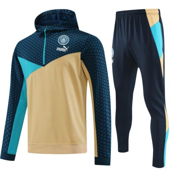 23/24 Puma Mixed Color Half Zipper Jacket+Pants