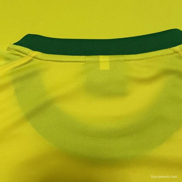 Retro 1970 Brazil Home Soccer Jersey - Image 3