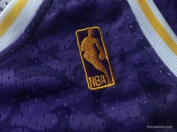 Men's BAPE Blue Retro Classic Team Jersey - Image 9