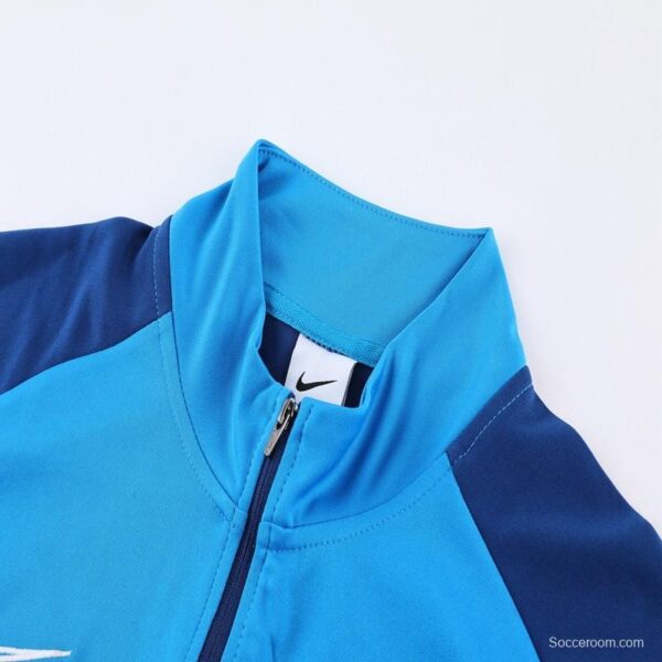 2023 NIKE Blue Half Zipper Jacket +Pants - Image 10