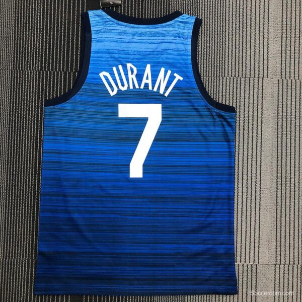 Thai Version Men's Kevin Durant Navy USA Basketball Player Jersey - Image 6