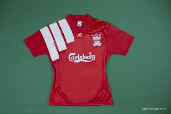 Retro 92/93 Liverpool Home Soccer Jersey - Image 9