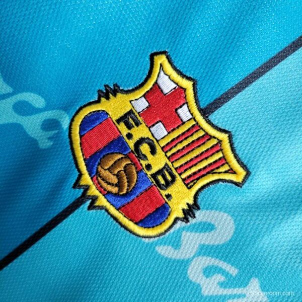 Retro 1995-97 Barcelona Away Jersey - Image 4