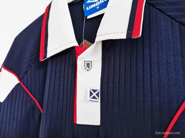 Retro 96/98 Scotland Home Jersey - Image 3