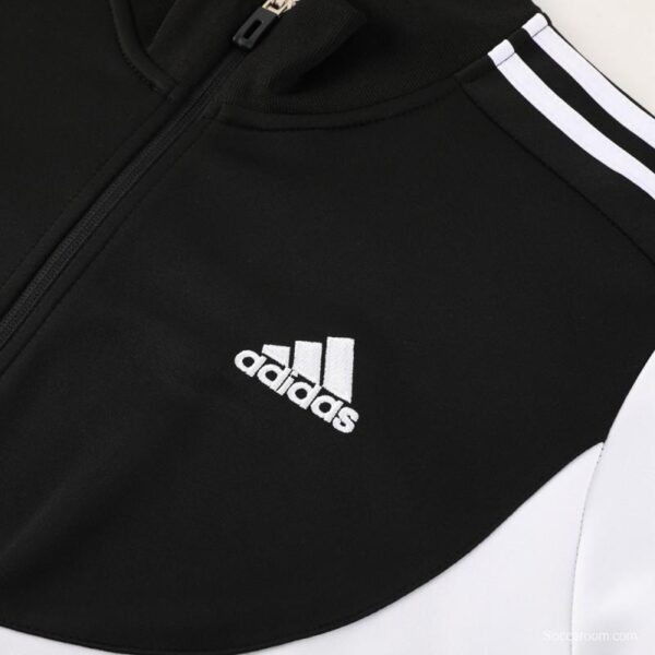 23/24 Adidas Black/White Full Zipper +Pants - Image 9