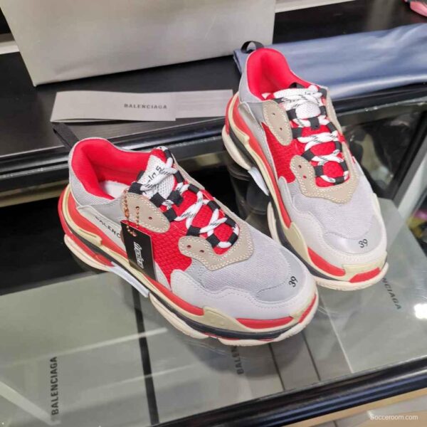Men/Women Balenciaga Triple S Sneaker Red/Purple Item Ab5580330 - Image 6