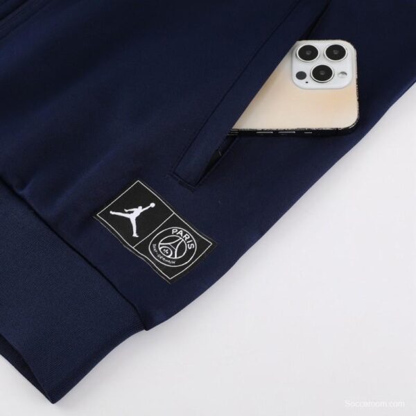 23/24 PSG Navy Red Full Zipper Jacket+Pants - Image 17