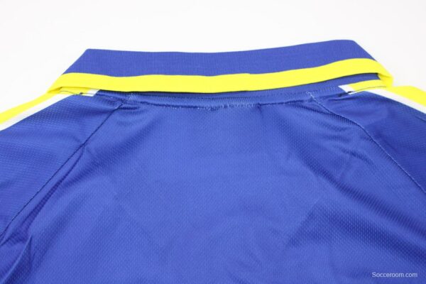 Retro 95/96 Juventus Away Blue Long Sleeve Jersey - Image 6