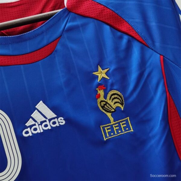 Retro 2006 France Home Jersey - Image 7