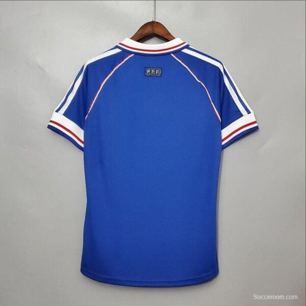 Retro 1998 France Home Jersey - Image 2