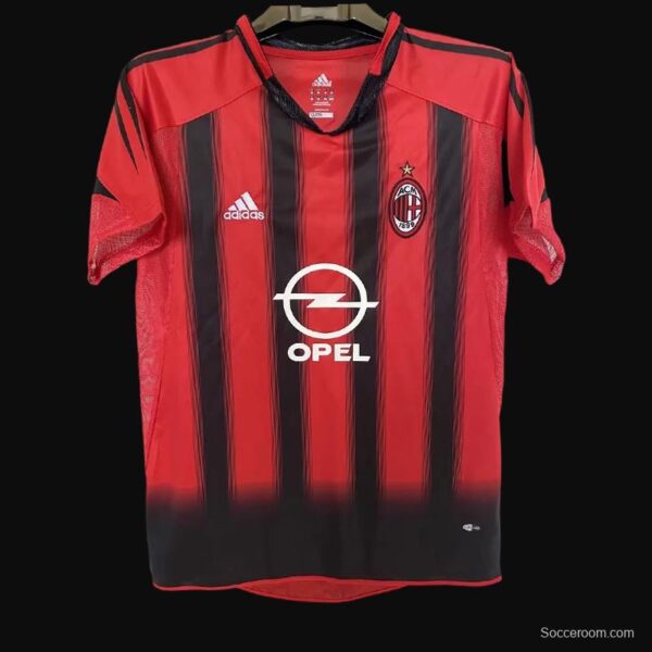 Retro 04/05 AC Milan Home Authentic Jersey - Image 5