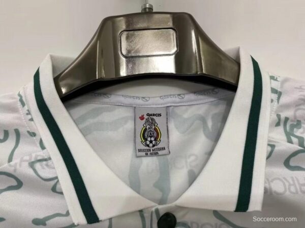 Retro 1999 Mexico Away Jersey - Image 5
